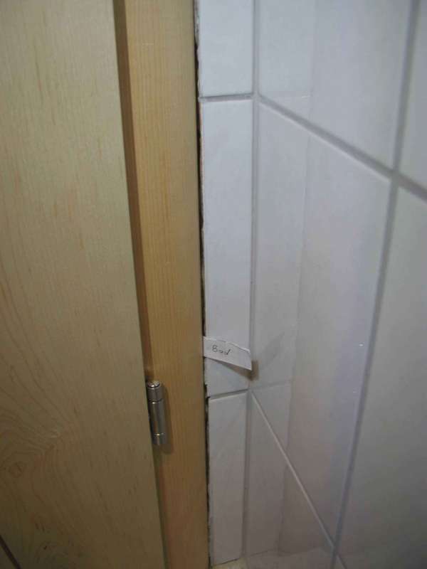 Bild zum BAU-Forumsbeitrag: Zu viel Anschlagluft nach Zimmertür  -  Austausch normal? im Forum Modernisierung / Sanierung / Bauschäden