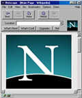 Netscape im Jahre 1995