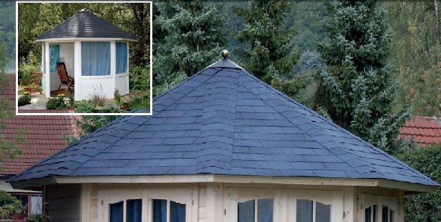 BAU.DE / BAU-Forum: 1. Bild zu Frage "Dachschindeln auf Gartenhaus verlegen: Vordeckung notwendig? Anleitung, Material & Tipps" im BAU-Forum "Dach" BAU.DE / BAU-Forum: 1. Bild zu Frage "Dachschindeln auf Gartenhaus verlegen: Vordeckung notwendig? Anleitung, Material & Tipps" im BAU-Forum "Dach"