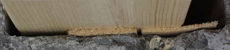 BAU.DE / BAU-Forum: 2. Bild zu Frage "Pfetten-Nivellierung im Giebel: Holzklötze als Unterlage – Tragfähigkeit ausreichend?" im BAU-Forum "Dach" BAU.DE / BAU-Forum: 2. Bild zu Frage "Pfetten-Nivellierung im Giebel: Holzklötze als Unterlage – Tragfähigkeit ausreichend?" im BAU-Forum "Dach"