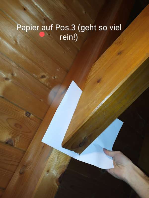 BAU.DE / BAU-Forum: 2. Bild zu Antwort "Holzbalken liegen schief" auf die Frage "Holzbalken liegen schief" im BAU-Forum "Dach"