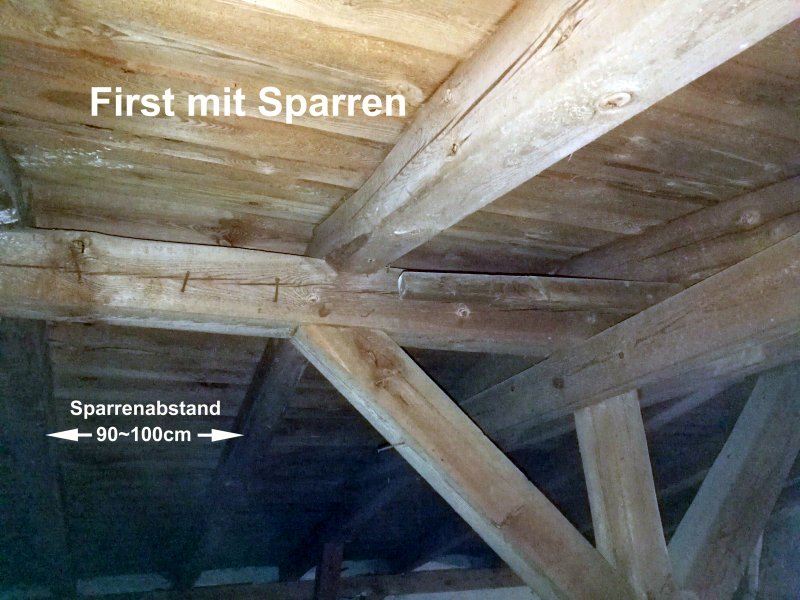 BAU.DE / BAU-Forum: 1. Bild zu Frage "Hinterlüftung eines geneigten Flachdachs 10 ° für Zwischensparrendämmung" im BAU-Forum "Dach"