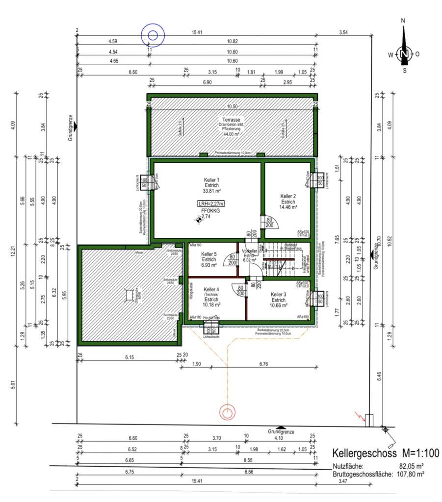 BAU.DE / BAU-Forum: 1. Bild zu Frage "Grundriss optimieren: Feedback zu OG (WC, Bad) und EG (Speis, Küche) gesucht" im BAU-Forum "Grundriss-Diskussionen" BAU.DE / BAU-Forum: 1. Bild zu Frage "Grundriss optimieren: Feedback zu OG (WC, Bad) und EG (Speis, Küche) gesucht" im BAU-Forum "Grundriss-Diskussionen"
