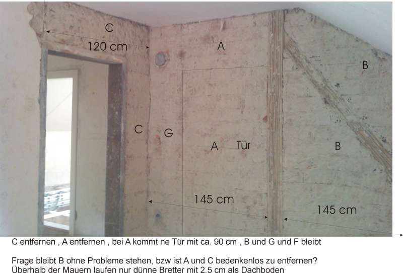 BAU.DE / BAU-Forum: 1. Bild zu Frage "Wand entfernen: Statik pr&uuml;fen! Tragende Wand erkennen & T&uuml;r&ouml;ffnung planen" im BAU-Forum "Innenw&auml;nde"