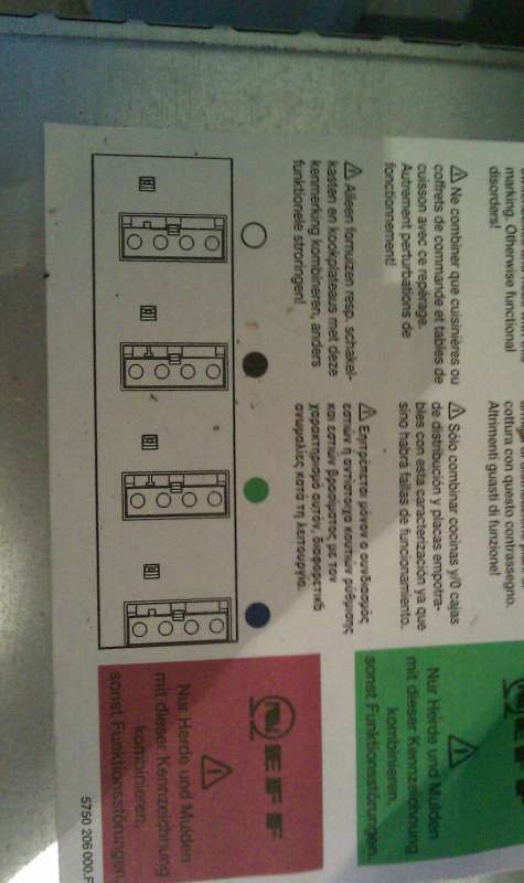 BAU.DE / BAU-Forum: 1. Bild zu Antwort "NEFF Backofen defekt? &ndash; Falsche Belegung als Ursache" auf die Frage "Sicherung fliegt beim Backofen-Start: Ursachen & L&ouml;sungen f&uuml;r NEFF Herd?" im BAU-Forum "Installation: Elektro, Gas, Wasser, Fernw&auml;rme etc."
