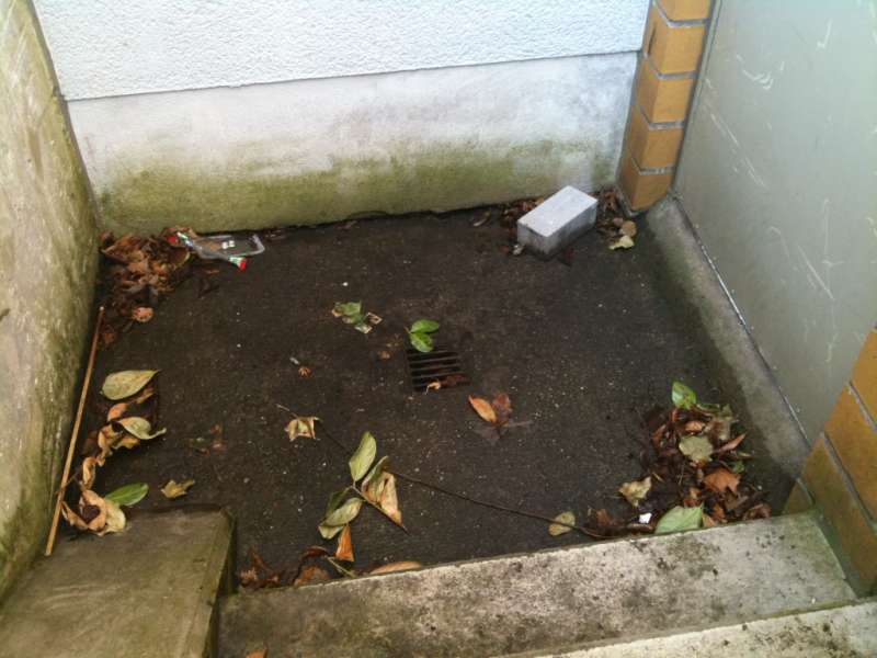 BAU.DE / BAU-Forum: 3. Bild zu Frage "Feuchtigkeit am Sockel Kelleraußentreppe wandert ins Haus" im BAU-Forum "Keller"