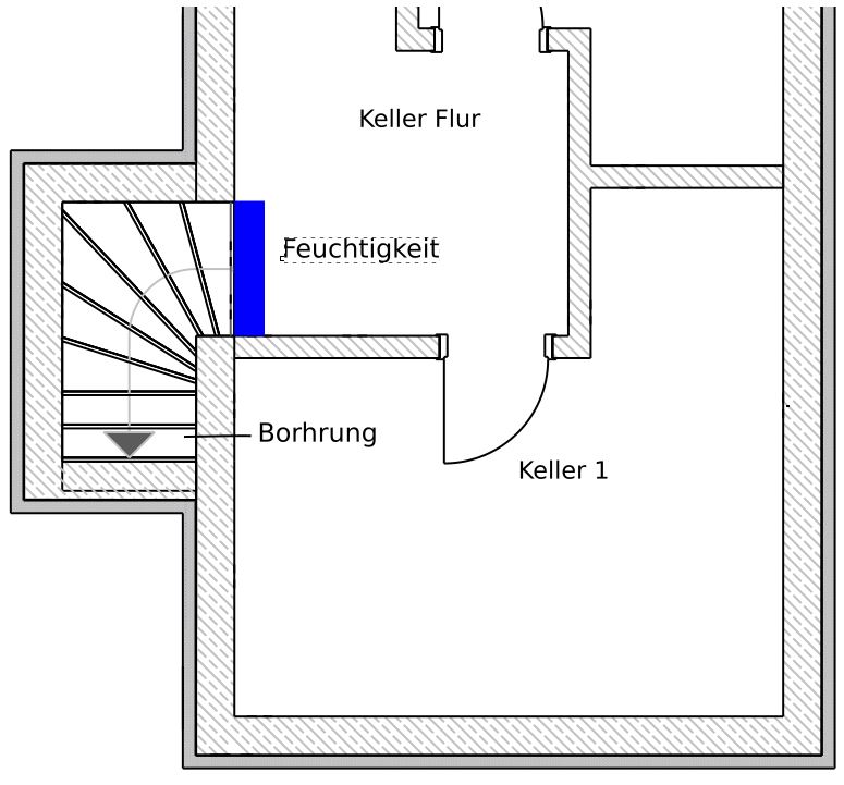 BAU.DE / BAU-Forum: 1. Bild zu Frage "Kann Wasser aus einem abgeschlossenen Raum durch Mörtel austreten?" im BAU-Forum "Keller"