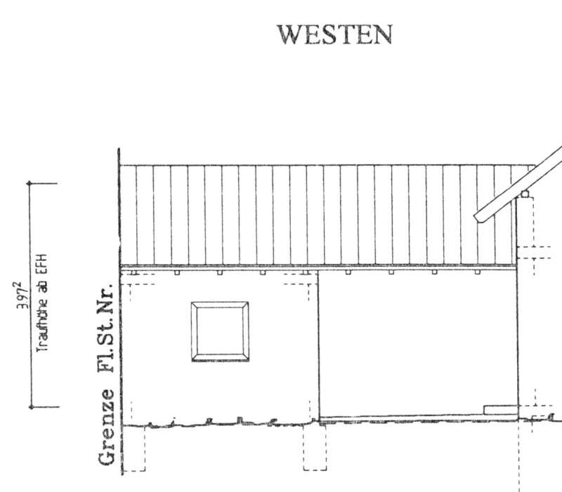 Bild zum BAU-Forumsbeitrag: Grenzbebauung Gartenhaus bei schon vorhandener Wandfläche von 25 m² im Forum Bauplanung / Baugenehmigung