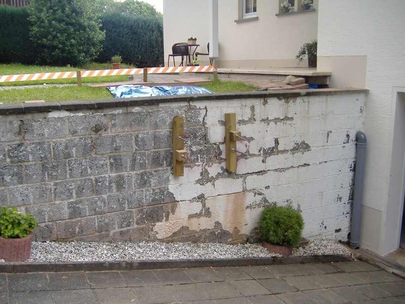 Bild zum BAU-Forumsbeitrag: Mauersanierung im Forum Modernisierung / Sanierung / Bauschäden