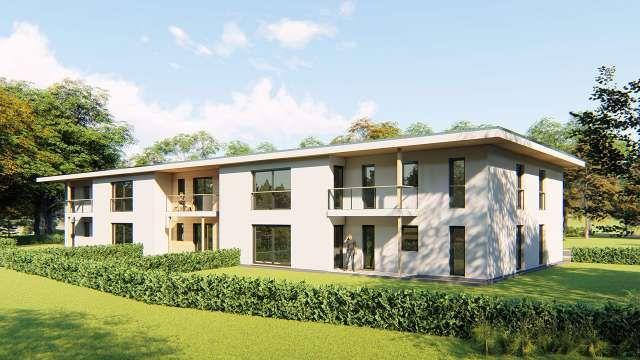 Bild zum Inserat: Moderner Mehrfamilienhausbau mit Tiefgarage und 10 WE zum Festpreis!
