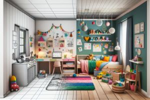 Kinderzimmer richtig ausstatten: Wohlfühloase für die Kleinsten - Bild: BauKI / BAU.DE