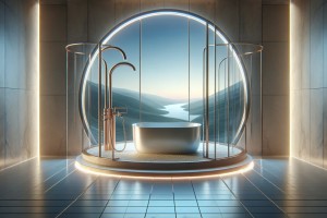 Luxus im Badezimmer: Zukunftsweisende Wasserinstallationstechniken - Bild: BauKI / BAU.DE