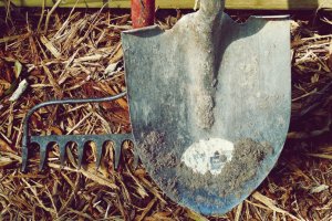 Eine Schaufel ist ein Werkzeug, das zum Bewegen von Materialien wie Erde, Sand, Schnee oder anderen losen Substanzen verwendet wird.