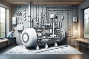 Eine Grundwasserwärmepumpe ist eine spezielle Art von Wärmepumpe, die zur Nutzung der im Grundwasser gespeicherten Energie konstruiert ist. Eine Grundwasserwärmepumpe ist eine spezielle Art von Wärmepumpe, die zur Nutzung der im Grundwasser gespeicherten Energie konstruiert ist.