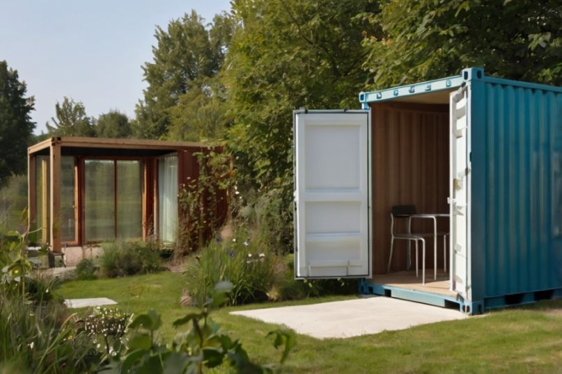Containerbau bezeichnet die Verwendung von Frachtcontainern als primäres Baumaterial für die Errichtung von Gebäuden und Strukturen.