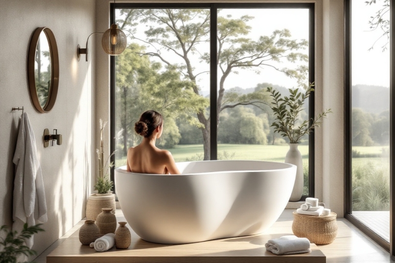 Ein wesentlicher Aspekt moderner Luxus-Badezimmer ist die Möglichkeit zur individuellen Anpassung und Personalisierung durch technologische Innovationen
